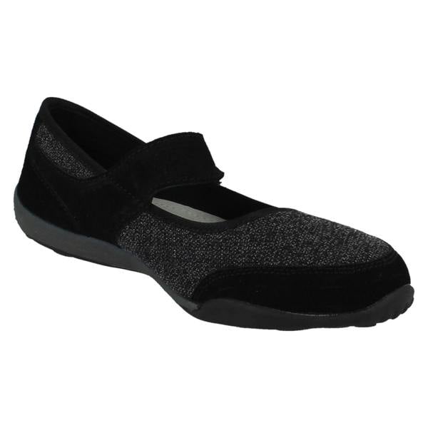 Down to Earth Ladies Down To Earth Casual Hook and Loop Shoes F80559