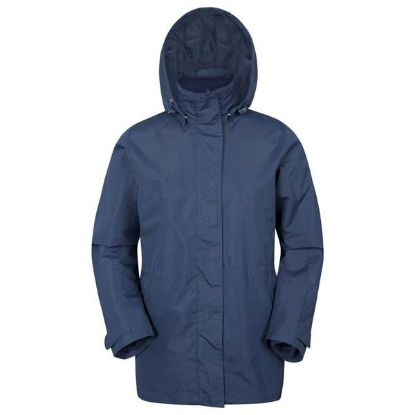 Mountain Warehouse Womens/Ladies Fell 3 in 1 Water Resistant Jacket - Navy - 