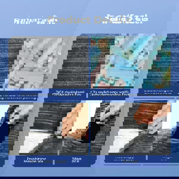 Lavio Backrest Reading Pillow Lumbar Support Arm Seat Cushion Machine Washable