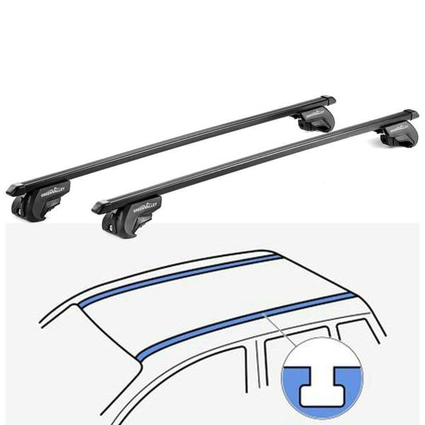 Roof Rack Bars, VW Transporter / Caravelle T5 T6 2003 to 2024 T Profile Rails