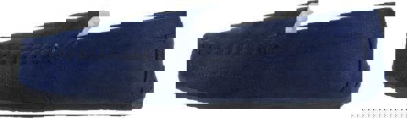 US Polo Assn. US Polo Assn Mens Slip On Loafer Backed Moccasin Style Slippers, navy blue slip-on moccasin slippers with a comfortable backless design and soft sole for casual wear.