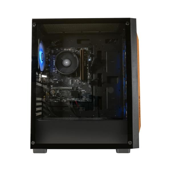 CyberPowerPC Ryzen 5 5600G 16GB RAM 500GB SSD Gaming PC Bundle with 24" 1080p Monitor