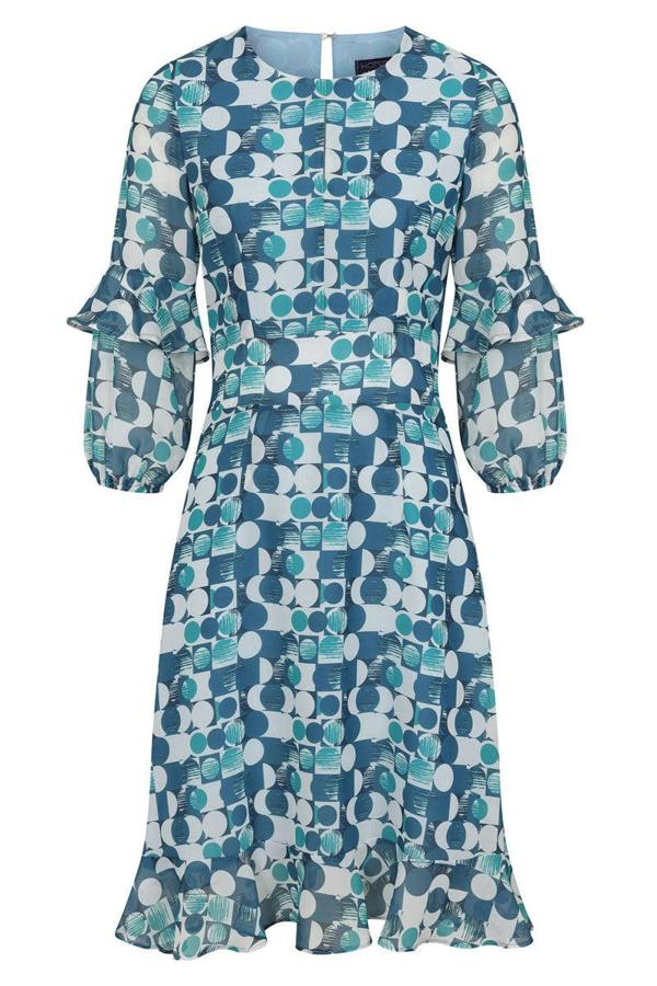 HotSquash Print Chiffon Dress