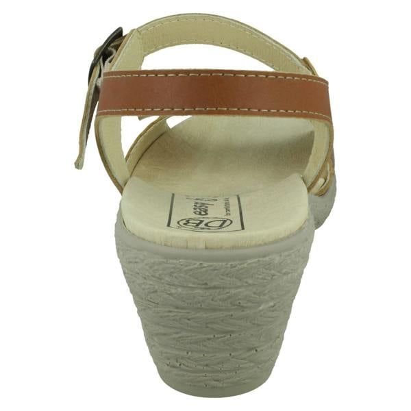 DB Shoes Ladies Easy B Casual Heeled Sandals Tilly