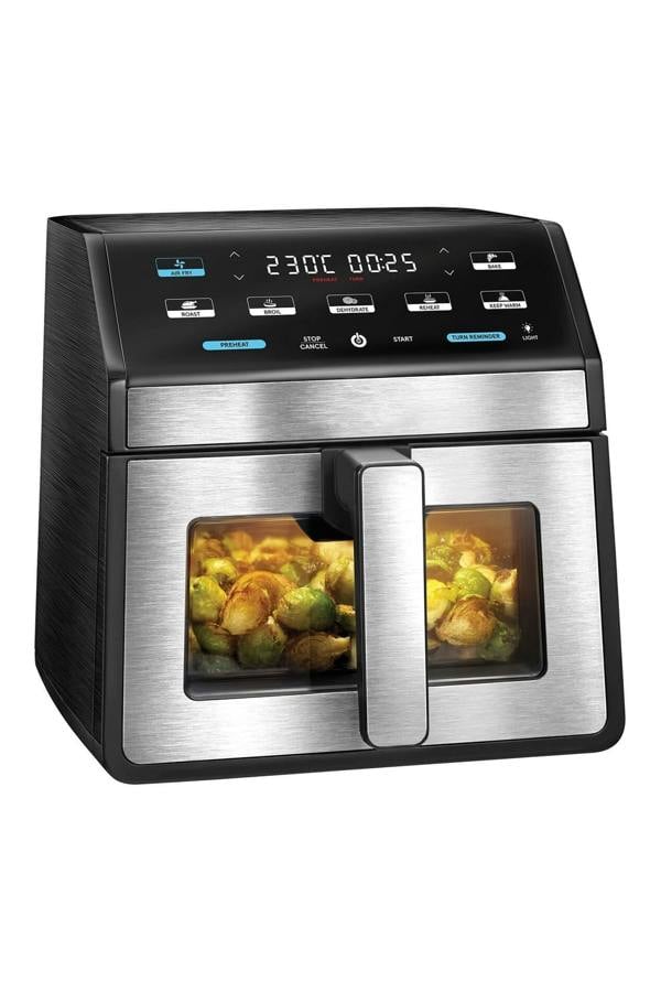 Dyzi Digital Air Fryer 7.6L Touch Control Large Capacity Black
