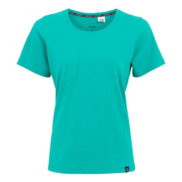 Regatta Professional Womens/Ladies Ada Cotton Stretch T-Shirt - Wilderness Green