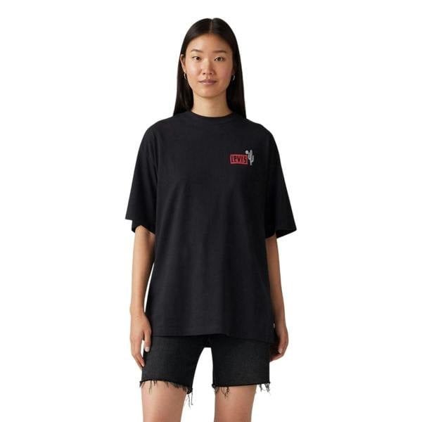 Levis Womens/Ladies Back Print Loose Fit T-Shirt - Blue - 