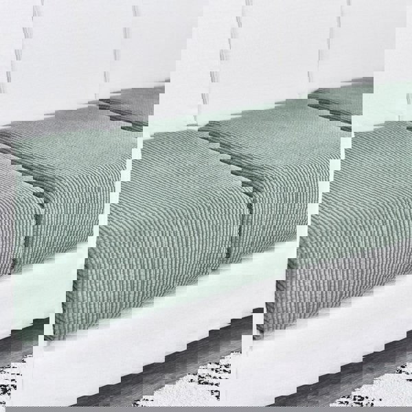 Anyseat Sofa Cover Cypress Green Polyester Thick Stretchable Cushion For Living Room 1Pc Enlarge Size 130-160cm