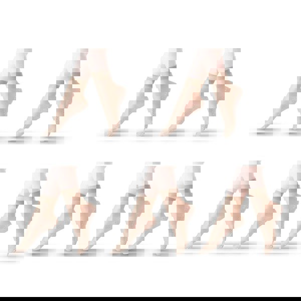 Anysox 10 Pairs Free Size Fashion Socks High Quality Velvet Silk Spring Summer Breathable Soft Cotton Bottom Wicking Slip-resistant for Women Beige