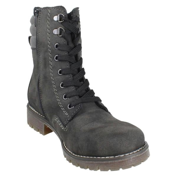 Rieker Ladies Rieker TEX Zip Up Ankle Boots 79525