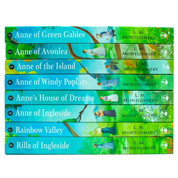 Anne Of Green Gables The Complete Collection 8 Books Set By L.M. Montgomery NEW COVER