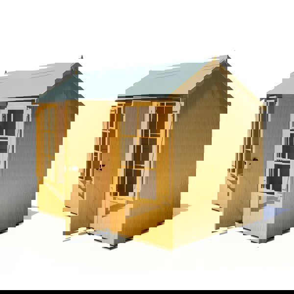 Shire Holt Apex Garden Shed Shiplap 10x7 - Best Shed