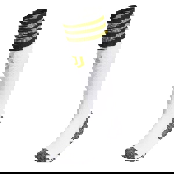 Adidas Mens 2023/24 Juventus FC Home Socks - White/Gold/Black