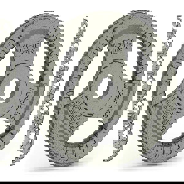 Body Revolution Cast Iron Weight Plates - 1" Standard Tri Grip Pairs (1.25 - 25 kg)