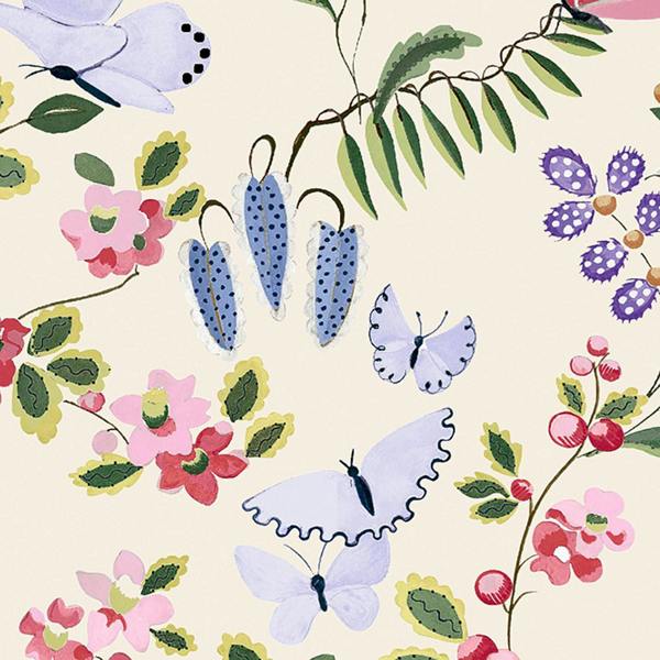 Cath Kidston Butterfly Dance Spring Wallpaper