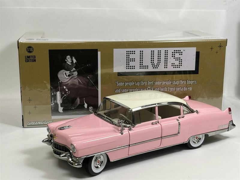 Greenlight Elvis 1955 Cadillac Fleetwood Series 60 1:18 Greenlight 12950