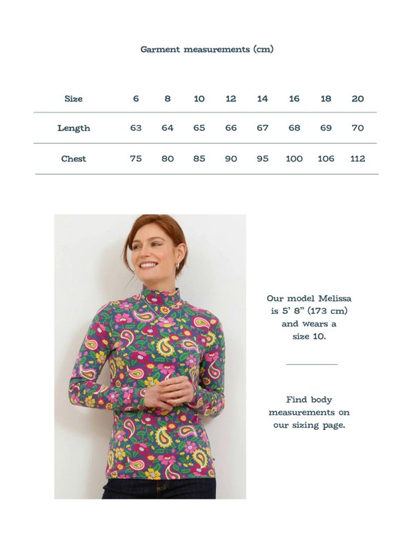 Kite Organic Bagber Turtle Neck Top