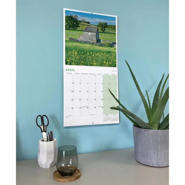 Peak District Calendar 2027, Wall Calendars, Month To View, Travel, Gift