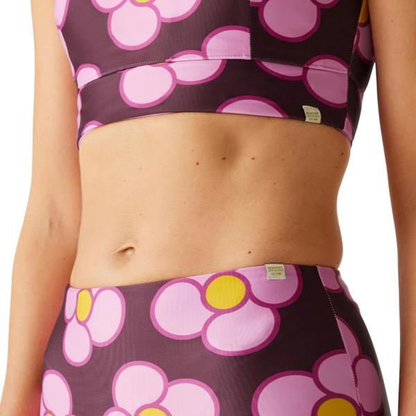 Regatta Womens/Ladies Orla Kiely Spinning Flower Reversible Bikini Set - Morello - 