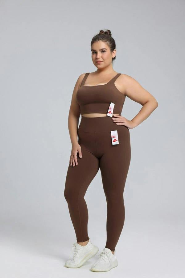 Anniou Plus Size Naked Feel Yoga Pants