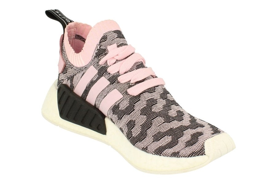 Adidas Originals Nmd_R2 Pk Womens Sneakers  BY9521 - Wonder Pink White Black By9521 - Photo 3