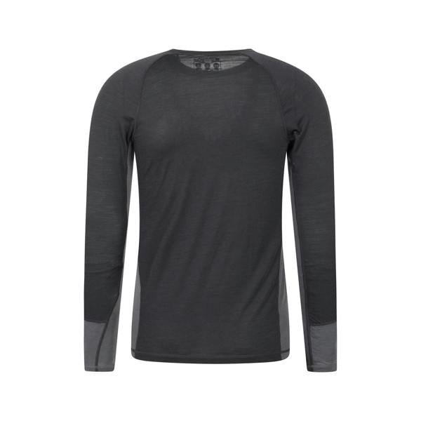 Mountain Warehouse Mens Long-Sleeved Base Layer Top - Charcoal - 