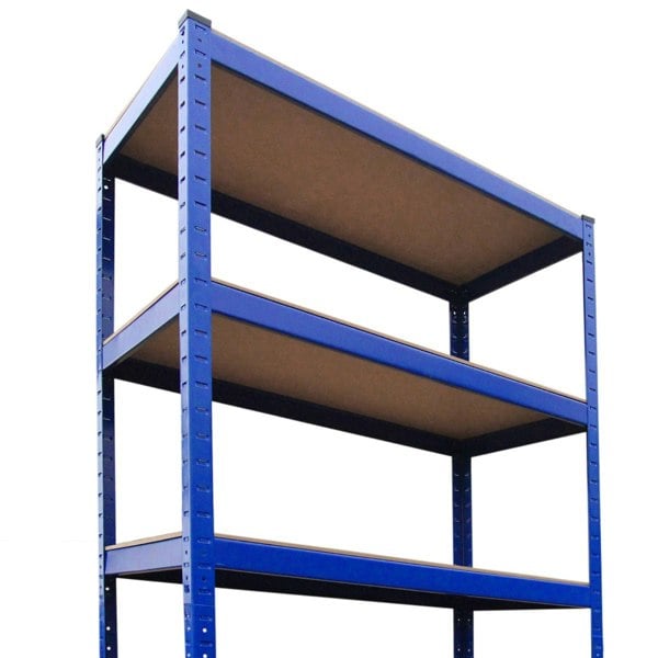 Monster Racking 9 x T-Rax Blue Metal Racking Units (90cm x 45cm x 180cm)