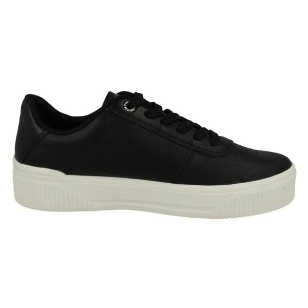 Rieker Ladies Revolution By Rieker Lace Up Platform Trainers W0702