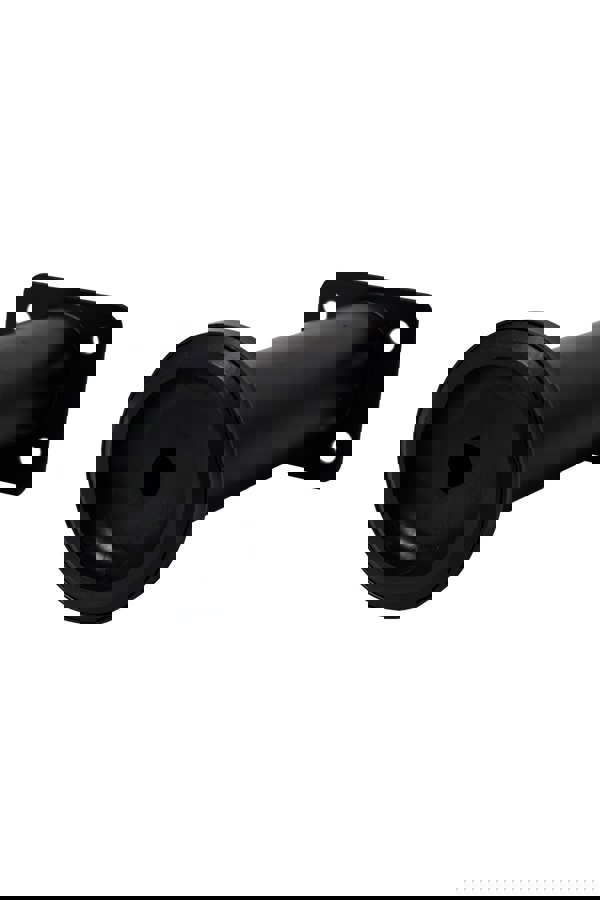 Living and Home 4 Pcs Adjustable Carbon Steel Heavy Duty Furniture Support Legs with Rubber Pads for Cabinet Sofa (12-18cm)