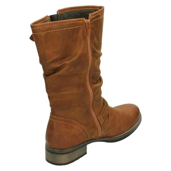 Rieker Ladies Rieker Fleece Lined Calf High Boots 98860