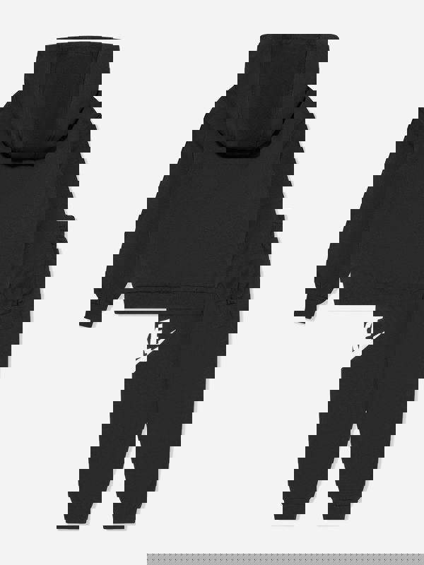 Nike Kids Club Fleece Tracksuit in Black