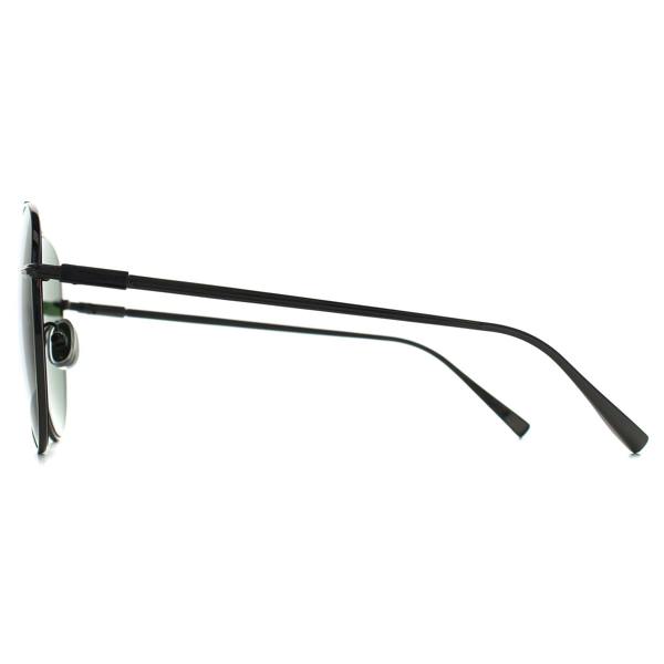 Salvatore Ferragamo Sunglasses SF308S 044 Light Ruthenium Green