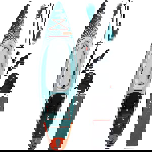 Aqua Marina Cascade Hybrid Inflatable Stand Up Paddleboard to Kayak Package