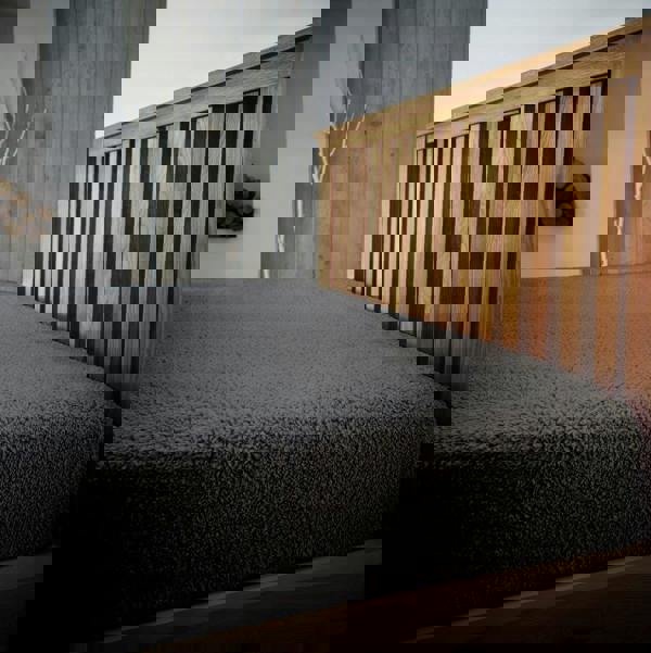 Smart Living Teddy Plain Fitted Sheet - Charcoal