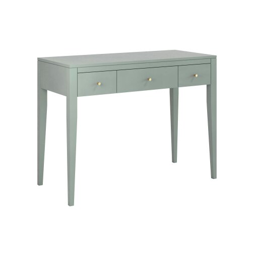 Wyld Haus Cordoba Pigeon Grey Wood Grain 3 Drawer Desk