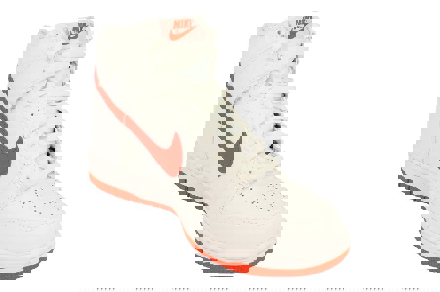 Nike Dunk High GS Trainers Db2179  111 - White Red White 111 - Photo 3