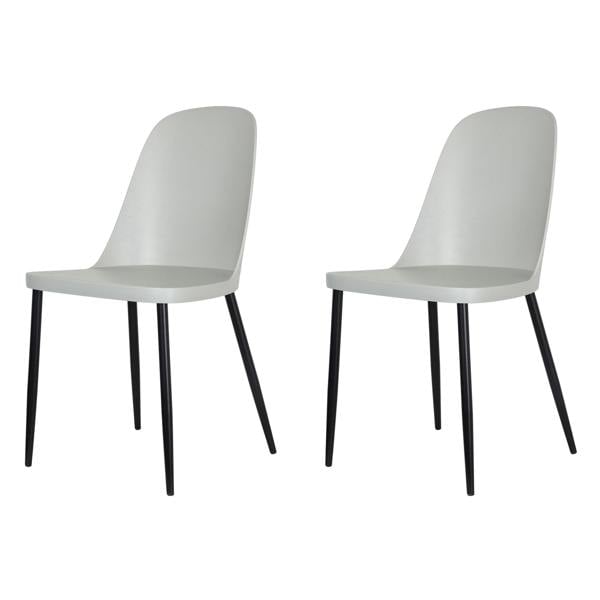 Core Products Pair of Aspen Duo Modern Dining Chairs