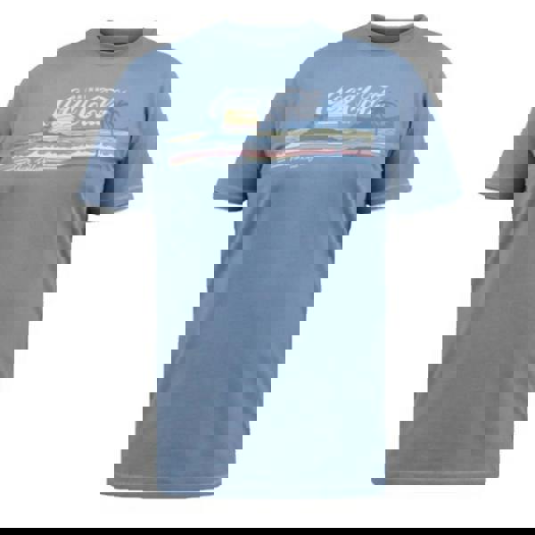 Duke Mens D555 Norfolk Coca Cola Kingsize T-Shirt - Denim Marl