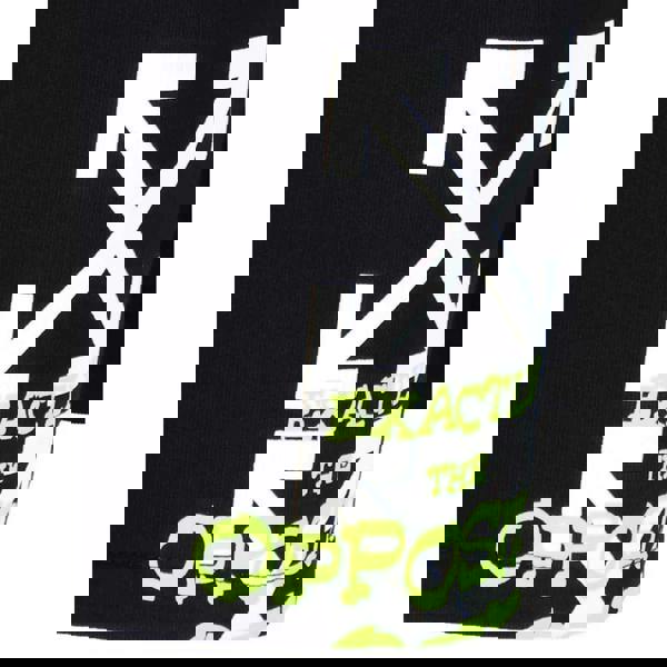 Off-White Opposite Arrow Hoodie   in  Black