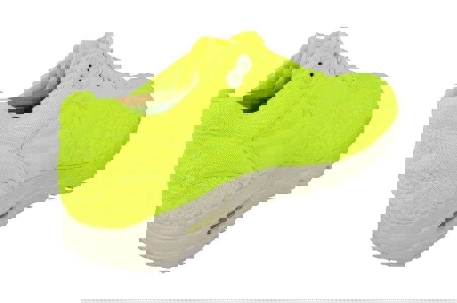 Nike Womens Air Max 1 Ultra Plush 844882  700 - Volt White 700 - Photo 2