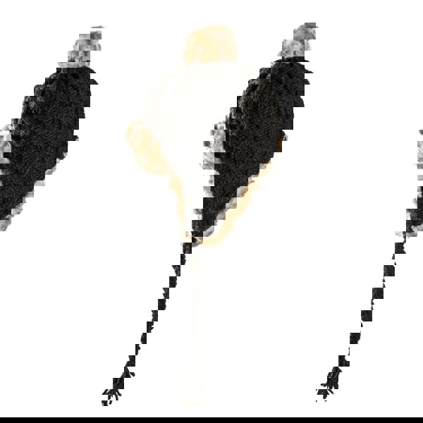 Aran Cable Trapper Hat Aran Cable Trapper Hat | Chunky Knit Design | Faux Fur Lined