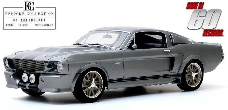 Greenlight Gone In 60 Seconds 1967 Ford Mustang Eleanor 1:12 Scale Bespoke Collection Greenlight 12102