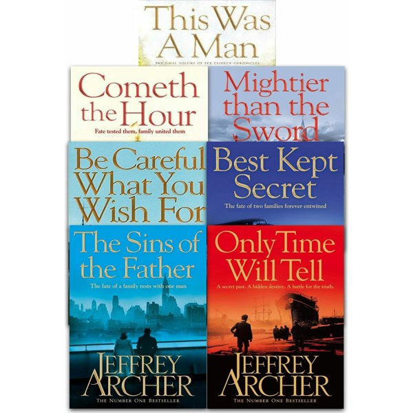 Macmillan The Clifton Chronicles Series Jeffrey Archer Collection 7 Books Set