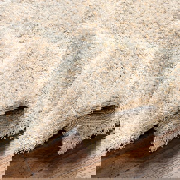 Livabliss Urban Shag-Modern Beige Ivory Cream Soft Plush Pile Rug