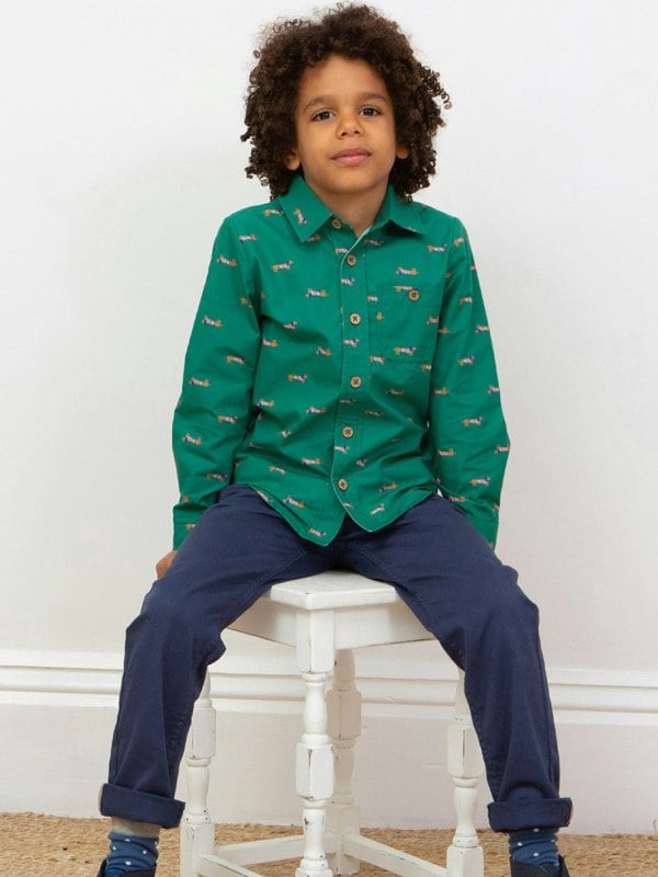 Kite Boys Organic Comfy Chinos Midnight