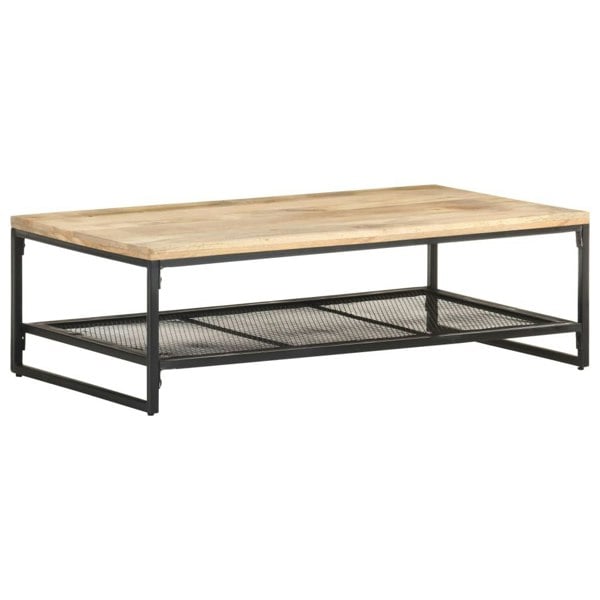 Berkfield Coffee Table 110x60x35 cm Solid Mango Wood