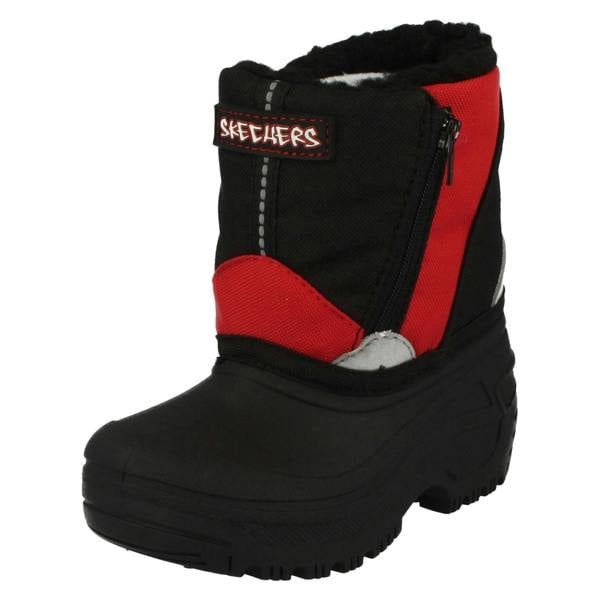 Skechers Boys Skechers Mor-Tex Water Resistant Boots Carbuncle 96061N