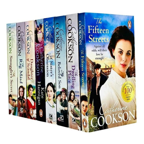 Catherine Cookson 8 Book Set (My Beloved Son, The Dwelling Place, The Rag Maid, Kate Hannigan, A Sister's Obsession, The Smuggler's Secret and More)