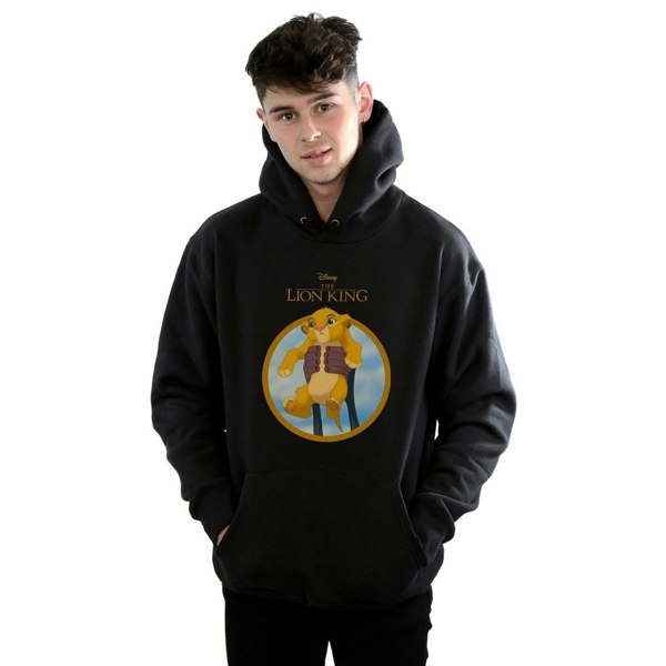 Disney Mens The Lion King Show Simba Hoodie - Black