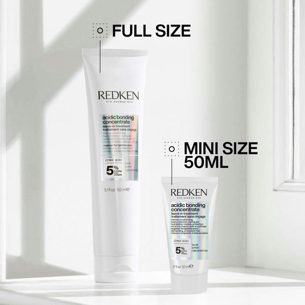Redken Acidic Bonding Concentrate Leave-In Treatment, Heat Protection 50ml (Launch 01/08/2025) - Additional 4